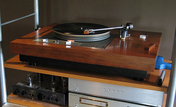 Dave's Garrard 401 in custom plinth