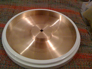 custom machined garrard 301 platter